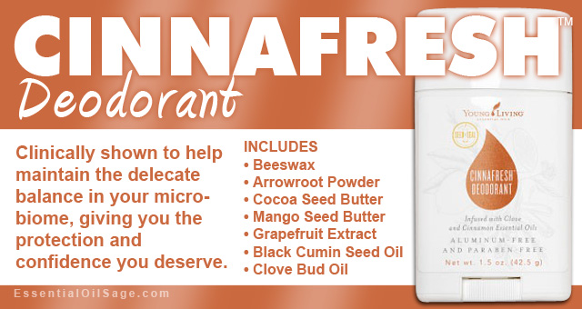 CinnaFresh Deodorant