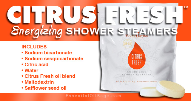 Citrus Fresh Shower Steamers