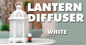 Young Living Lantern Diffuser - White