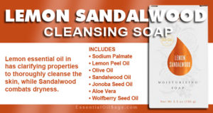 Young Living Lemon Sandalwood Cleansing Soap