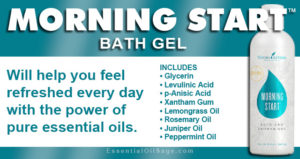 Young Living Morning Start Bath Gel