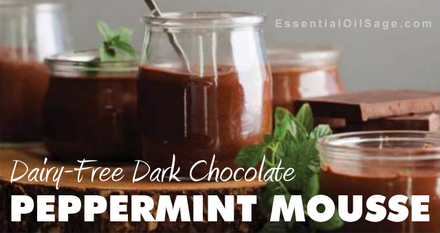 Recipe: Dairy-Free Dark Chocolate Peppermint Mousse